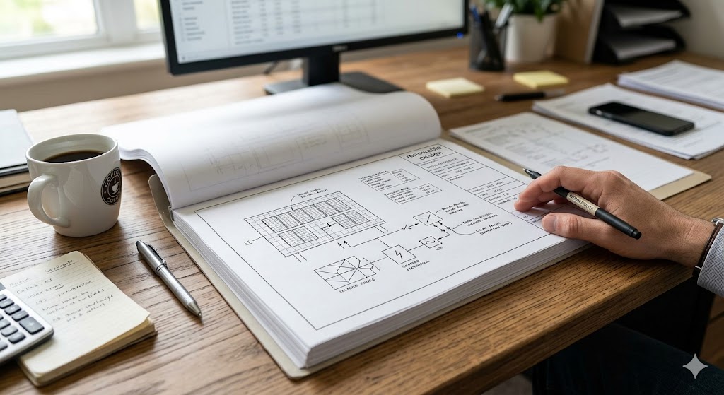 Build-ready drawing and data pack example