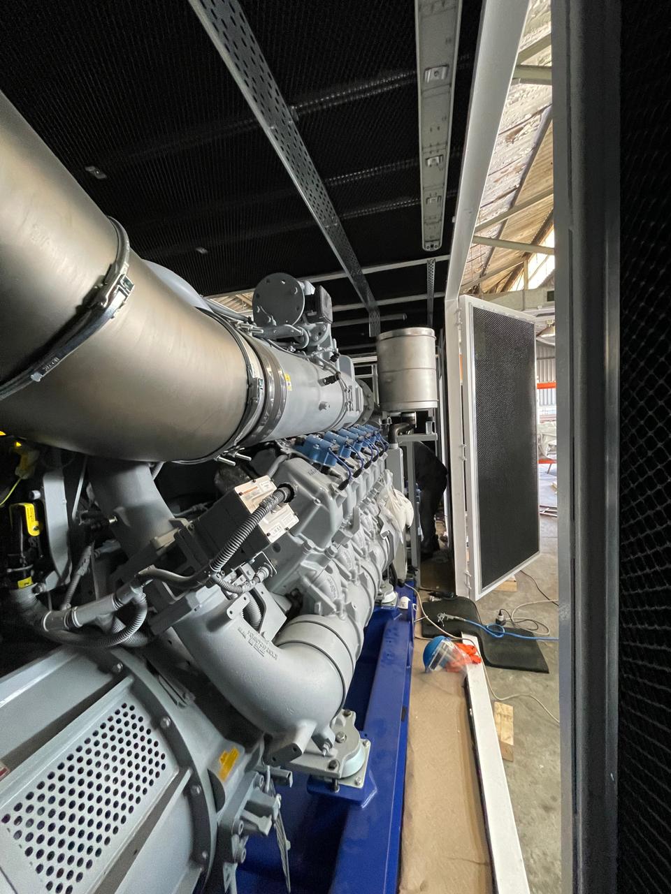 Rolls-Royce gas engine generator system